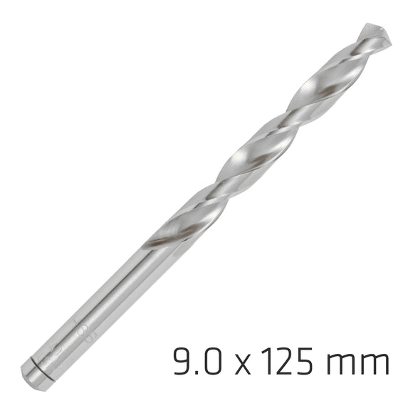 Image of a Alpen Pro HSS 9mm Drill Din 338 Rn 135 Split Point Plastic Wallet