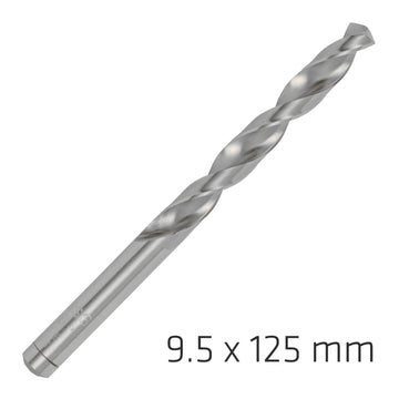 Image of a Alpen Pro HSS 9.5mm Drill Din 338 Rn 135 Split Point Plastic Wallet