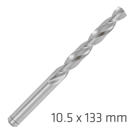 Image of a Alpen Pro HSS 10.5mm Drill Din 338 Rn 135 Split Point Plastic Wallet