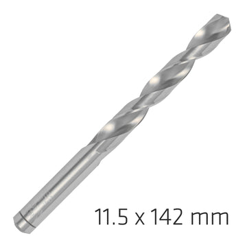 Image of a Alpen Pro HSS 11.5mm Drill Din 338 Rn 135 Split Point Plastic Wallet