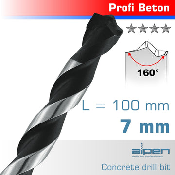 Image of a Alpen Concrete Profi Beton Drill Bit 7mm