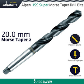Image of a Alpen HSS Super 20mm Morse Taper 2 Shank
