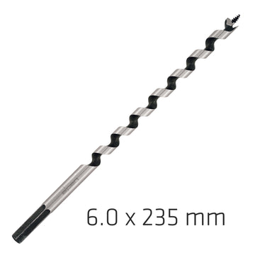 Image of a Alpen Wood Auger Drill Bit 6 X 235mm