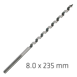 Image of a Alpen Wood Auger Drill Bit 8 X 235mm