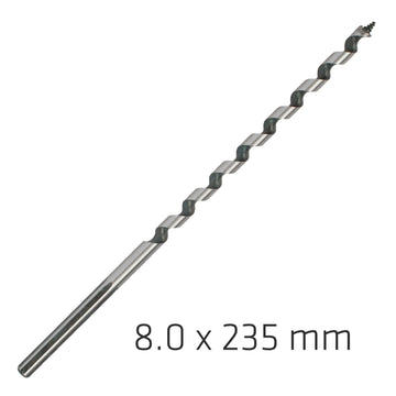 Image of a Alpen Wood Auger Drill Bit 8 X 235mm