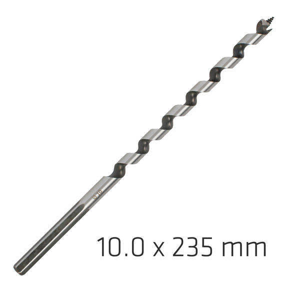 Image of a Alpen Wood Auger Drill Bit 10 X 235mm