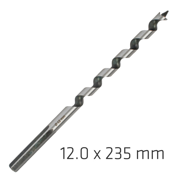 Image of a Alpen Wood Auger Drill Bit 12X 235mm