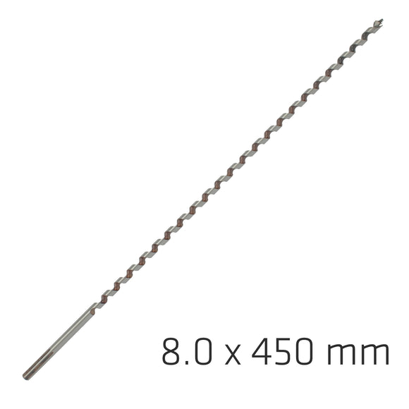Image of a Alpen Wood Auger Drill Bit 8 X 450mm