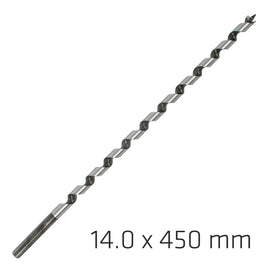 Image of a Alpen Wood Auger Drill Bit 14 X 450mm