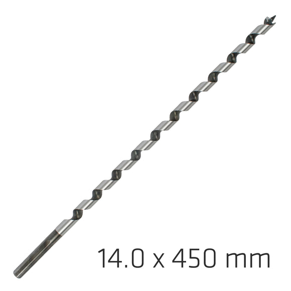 Image of a Alpen Wood Auger Drill Bit 14 X 450mm
