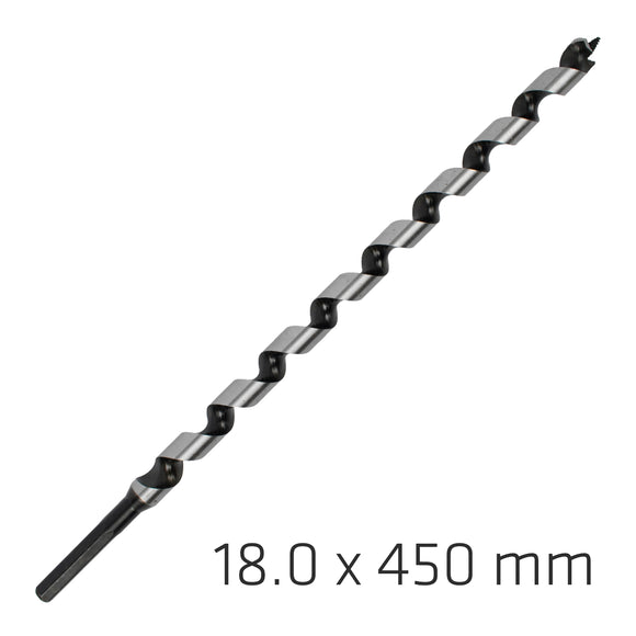 Image of a Alpen Wood Auger Drill Bit 18 X 450mm