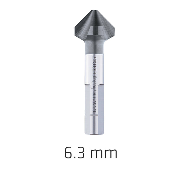Image of a Alpen HSS-Eco5 Countersink 90  6.3 Din 335 Shapec 3-Surface Shank