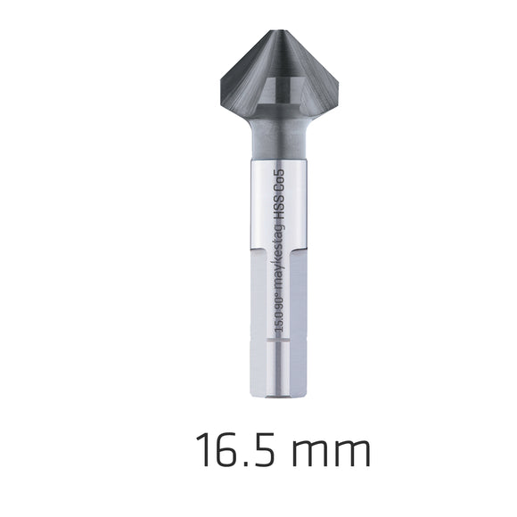 Image of a Alpen HSS-Eco5 Countersink 90  16.5 Din 335 Shapec 3-Surface Shank Alunit Co