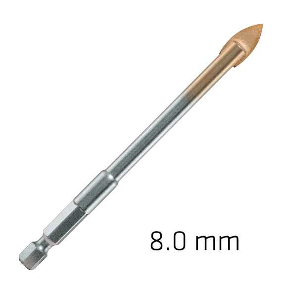 Image of a Alpen Glass And Tile Drill Bit 8mm