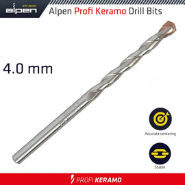 Image of a Alpen Profi Keramo Tile Ceramic Marble Bit 4mm