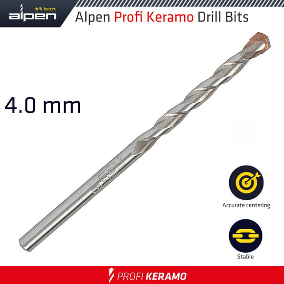 Image of a Alpen Profi Keramo Tile Ceramic Marble Bit 4mm