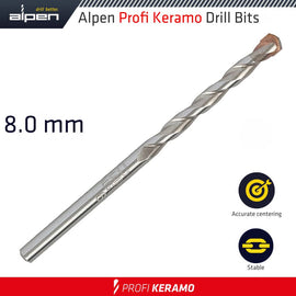 Image of a Alpen Profi Keramo Tile Ceramic Marble Bit 8mm