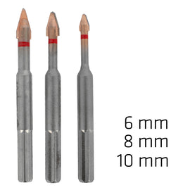 Image of a Alpen C Protector Drill Bit Set 6-8-10mm