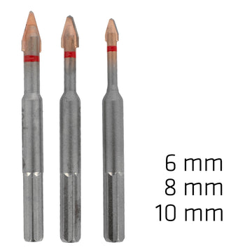 Image of a Alpen C Protector Drill Bit Set 6-8-10mm