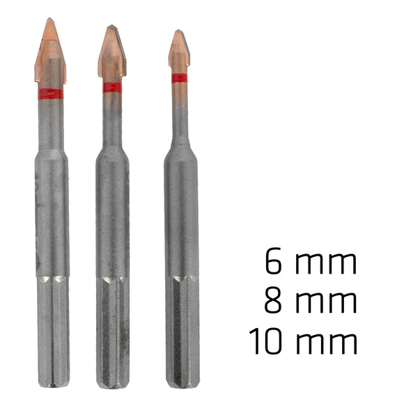 Image of a Alpen C Protector Drill Bit Set 6-8-10mm