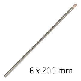 Image of a Alpen Masonry Bit Long Life 6 X 200mm