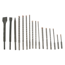 Image of a Alpen Force X SDS-Plus Kit16 16 Pcs. Drills 110mm 5-6 160mm 6-8-10-12 210M