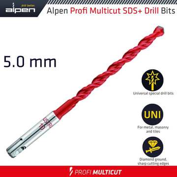 Image of a Alpen Profi Multicut SDS Drill Bit 5 X 110mm