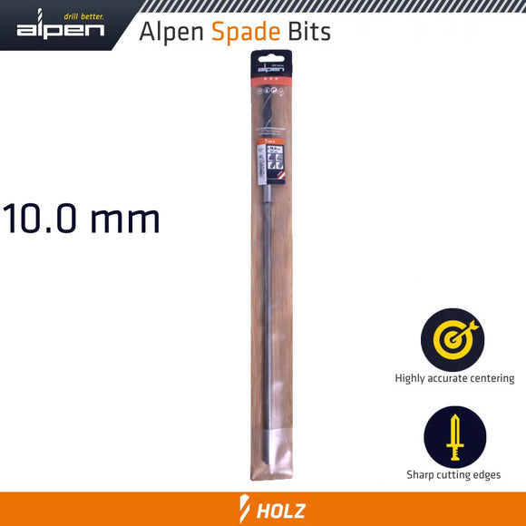 Image of a Alpen Wood Machine Drill Bit 10mm X 400mm