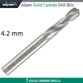 Image of a Alpen Solid Carbide Drill Bit 4.2
