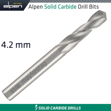 Image of a Alpen Solid Carbide Drill Bit 4.2
