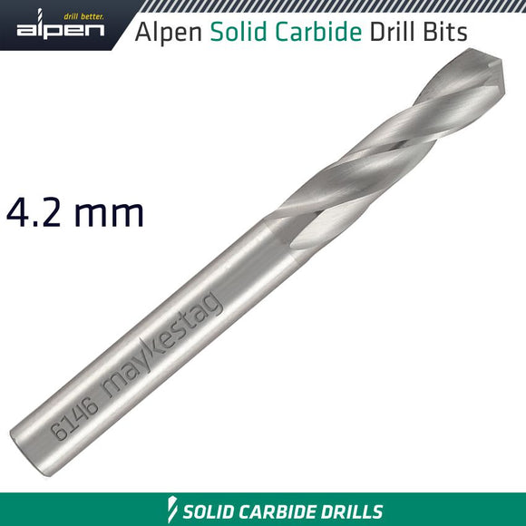 Image of a Alpen Solid Carbide Drill Bit 4.2