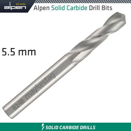 Image of a Alpen Solid Carbide Drill Bit 5.5