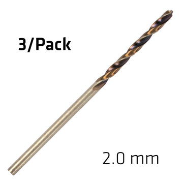 Image of a Alpen HSS Sprint Master  2.0mm X3 Sleeved Din338 Alpen Drill Bit