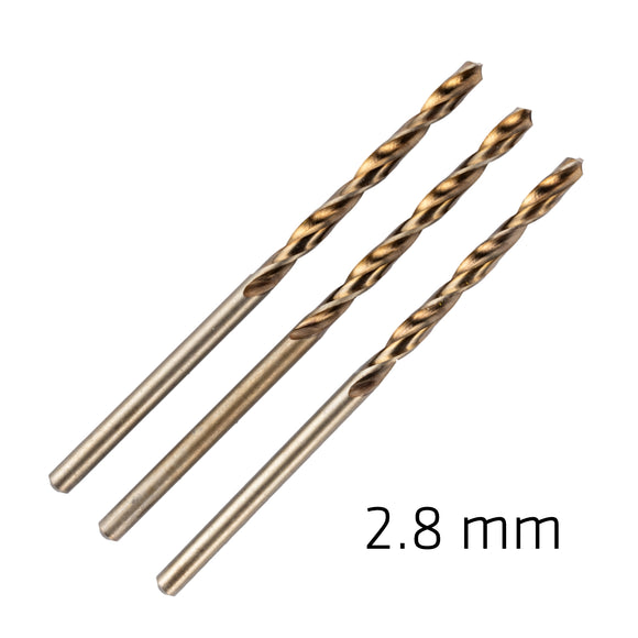 Image of a Alpen HSS Sprint Master  2.8mm X3 Sleeved Din338 Alpen Drill Bit