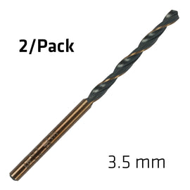 Image of a Alpen HSS Sprint Master  3.5mm X2 Sleeved Din338 Alpen Drill Bit
