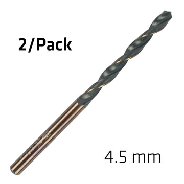 Image of a Alpen HSS Sprint Master  4.5mm X2 Sleeved Din338 Alpen Drill Bit
