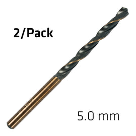 Image of a Alpen HSS Sprint Master  5.0mm X2 Sleeved Din338 Alpen Drill Bit