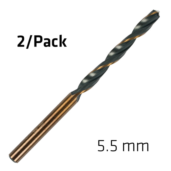 Image of a Alpen HSS Sprint Master  5.5mm X2 Sleeved Din338 Alpen Drill Bit