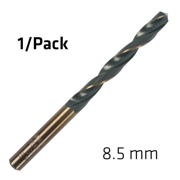 Image of a Alpen HSS Sprint Master  8.5mm X1 Sleeved Din338 Alpen Drill Bit