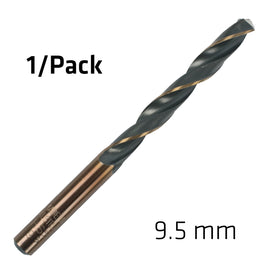 Image of a Alpen HSS Sprint Master  9.5mm X1 Sleeved Din338 Alpen Drill Bit