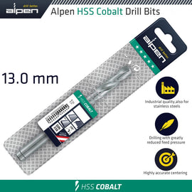 Image of a Alpen HSS Cobalt Drill Bit 13mm