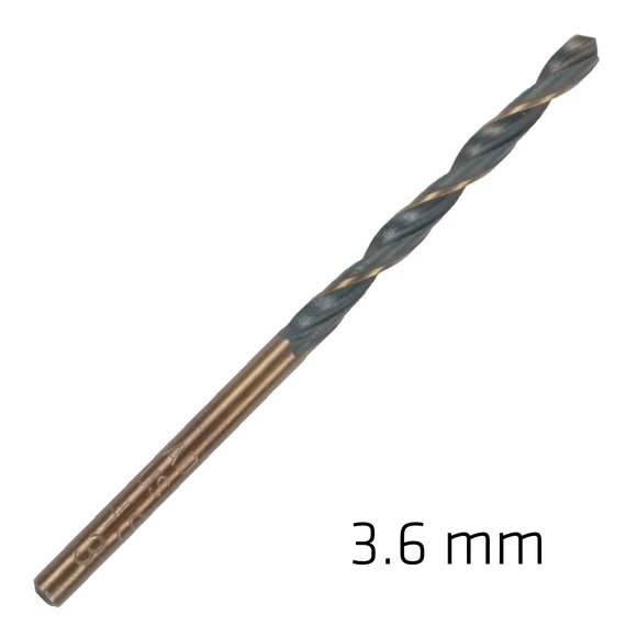 Image of a Alpen HSS Sprint Master 3.6mm Bulk Din 338 Alpen Drill Bit