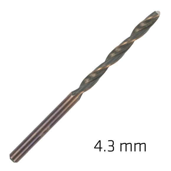 Image of a Alpen HSS Sprint Master 4.3mm Bulk Din 338 Alpen Drill Bit