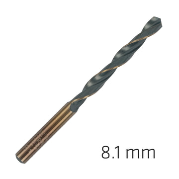 Image of a Alpen HSS Sprint Master 8.1mm Bulk Din 338 Alpen Drill Bit