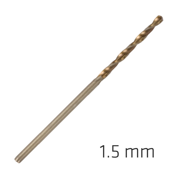 Image of a Alpen HSS Sprint Master 1.5mm 10-Pack Hang Tag Din 338 Alpen Drill Bits