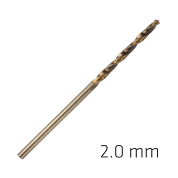 Image of a Alpen HSS Sprint Master 2.0mm 10-Pack Hang Tag Din 338 Alpen Drill Bits