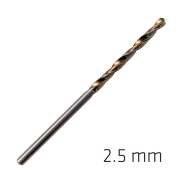 Image of a Alpen HSS Sprint Master 2.5mm 10-Pack Hang Tag Din 338 Alpen Drill Bits