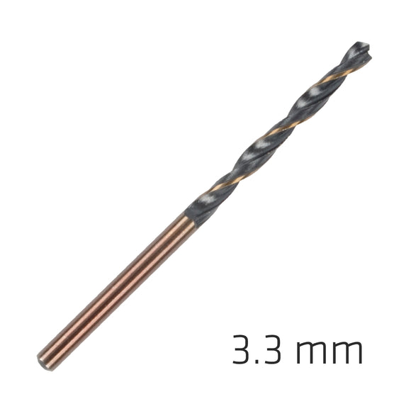 Image of a Alpen HSS Sprint Master 3.3mm 10-Pack Hang Tag Din 338 Alpen Drill Bits