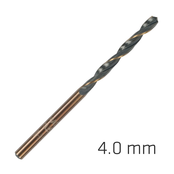Image of a Alpen HSS Sprint Master 4.0mm 10-Pack Hang Tag Din 338 Alpen Drill Bits
