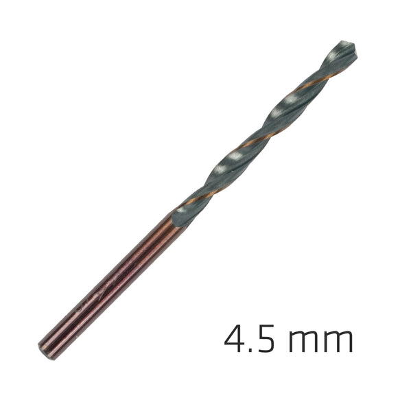 Image of a Alpen HSS Sprint Master 4.5mm 10-Pack Hang Tag Din 338 Alpen Drill Bits